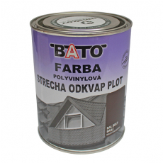 Barva polyvinylová, hnědá RAL8017 satin 1kg (0,8L)