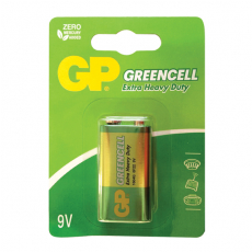 Baterie 9V GP GREENCELL 1604G 6F22