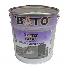 Barva polyvinylová, černá RAL9005 satin 6,3kg (5L)