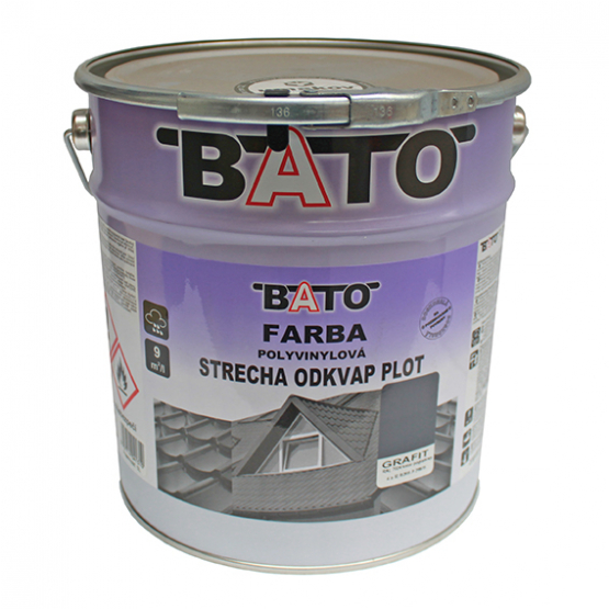 Barva polyvinylová, grafit RAL7024 satin 6,3kg(5L)