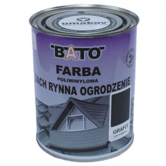 Barva polyvinylová, grafit RAL7024 satin 1kg(0,8L)