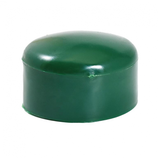 Čepička na sloupek D48mm PVC zelená