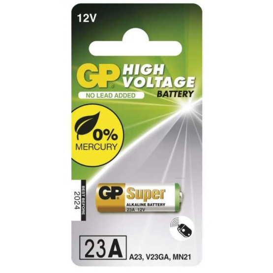 Alkalická baterie speciální GP 23AE 12V 55mAh